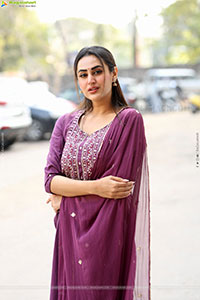 Archana Iyer at Shambhala Movie Success Meet