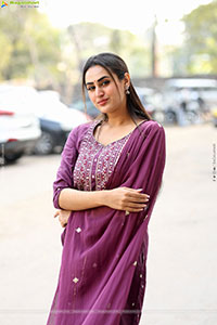 Archana Iyer at Shambhala Movie Success Meet