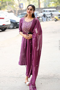 Archana Iyer at Shambhala Movie Success Meet