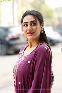 Archana Iyer at Shambhala Movie Success Meet