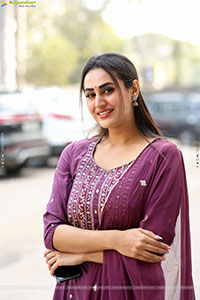 Archana Iyer at Shambhala Movie Success Meet