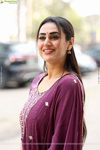 Archana Iyer at Shambhala Movie Success Meet