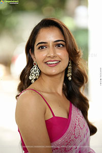 Ashika Ranganath Beautiful Stills in Saree, HD Gallery