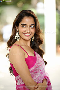 Ashika Ranganath Beautiful Stills in Saree, HD Gallery