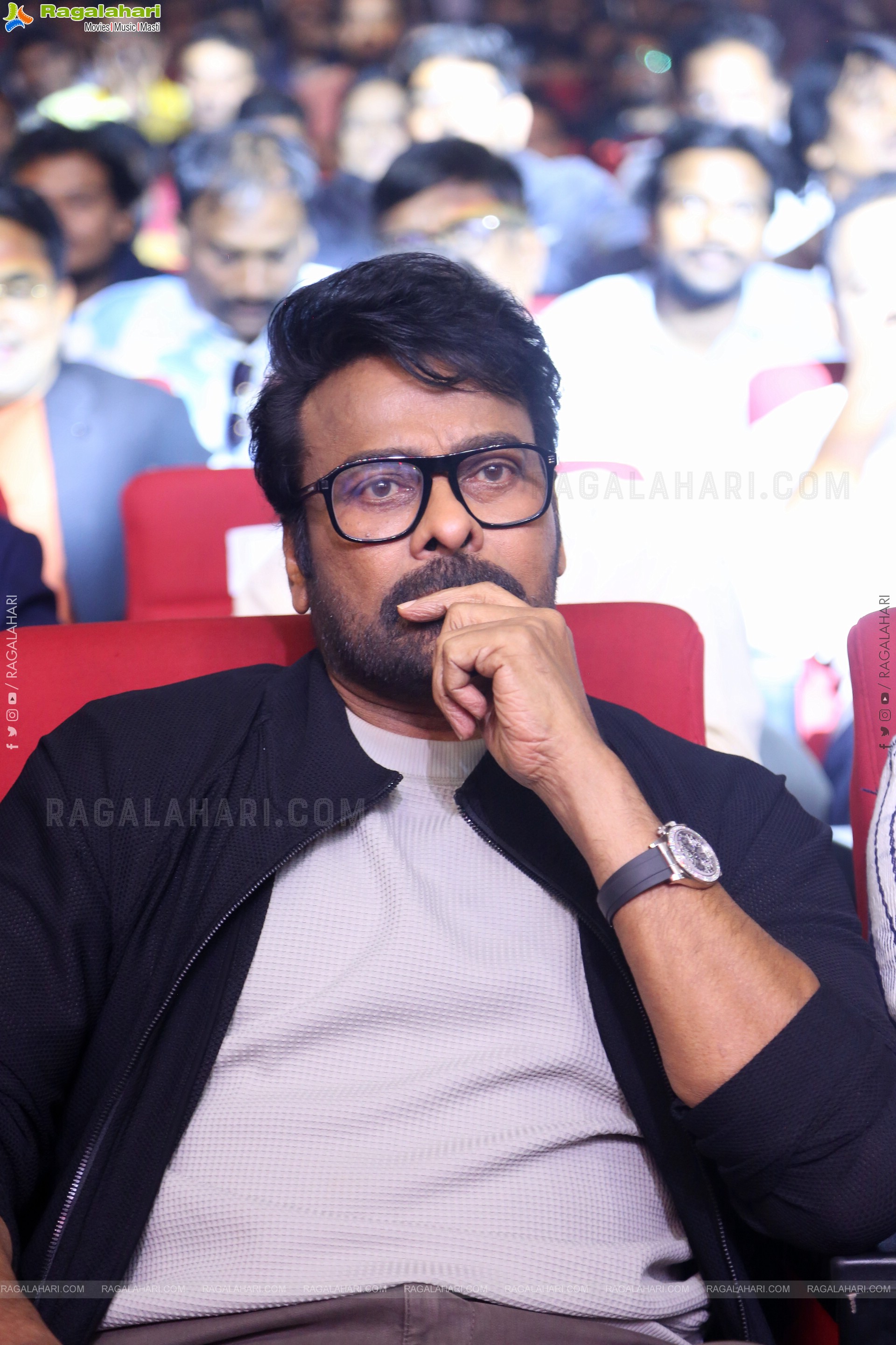 Chiranjeevi at Mana Shankara Vara Prasad Garu Pre Release Event