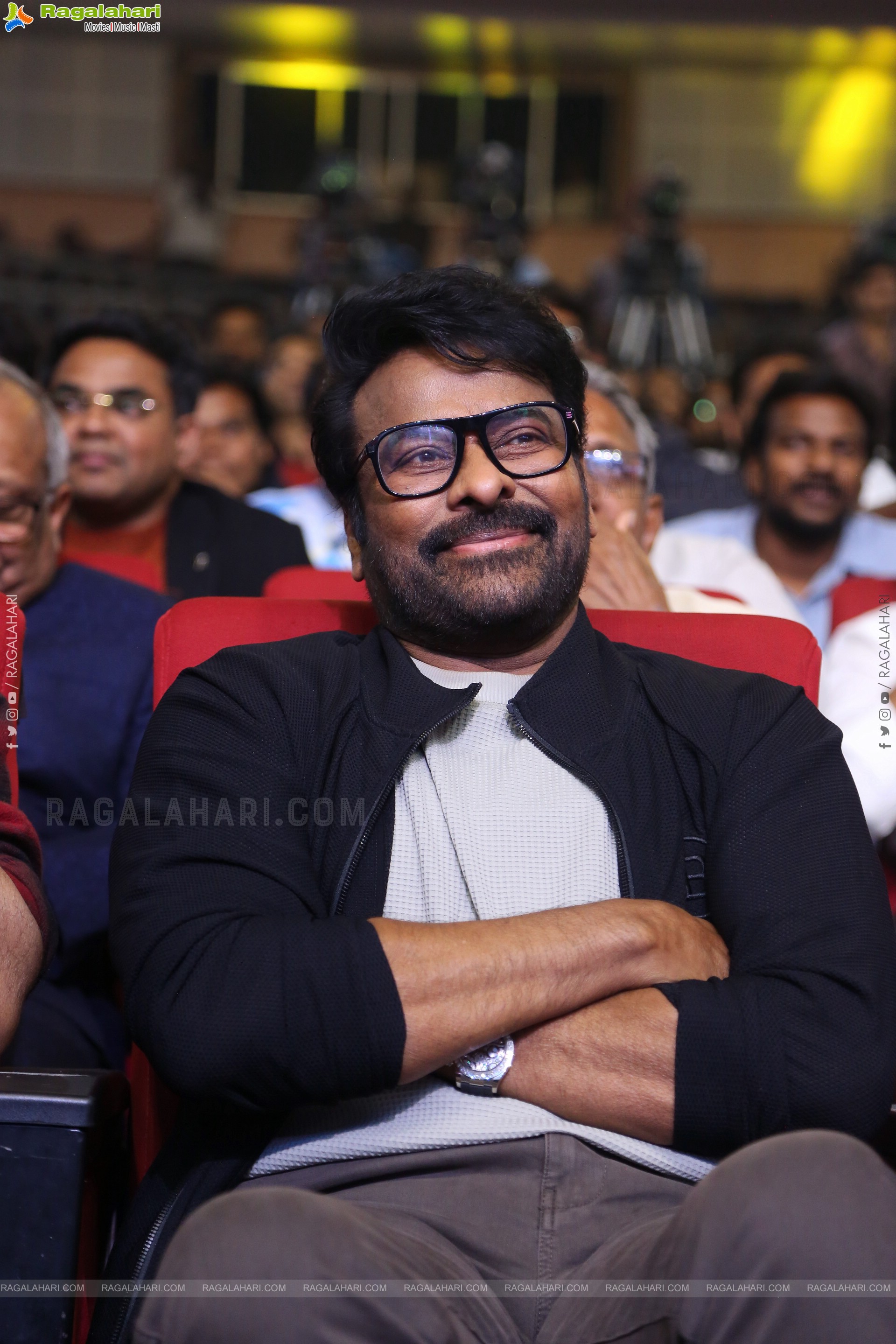 Chiranjeevi at Mana Shankara Vara Prasad Garu Pre Release Event