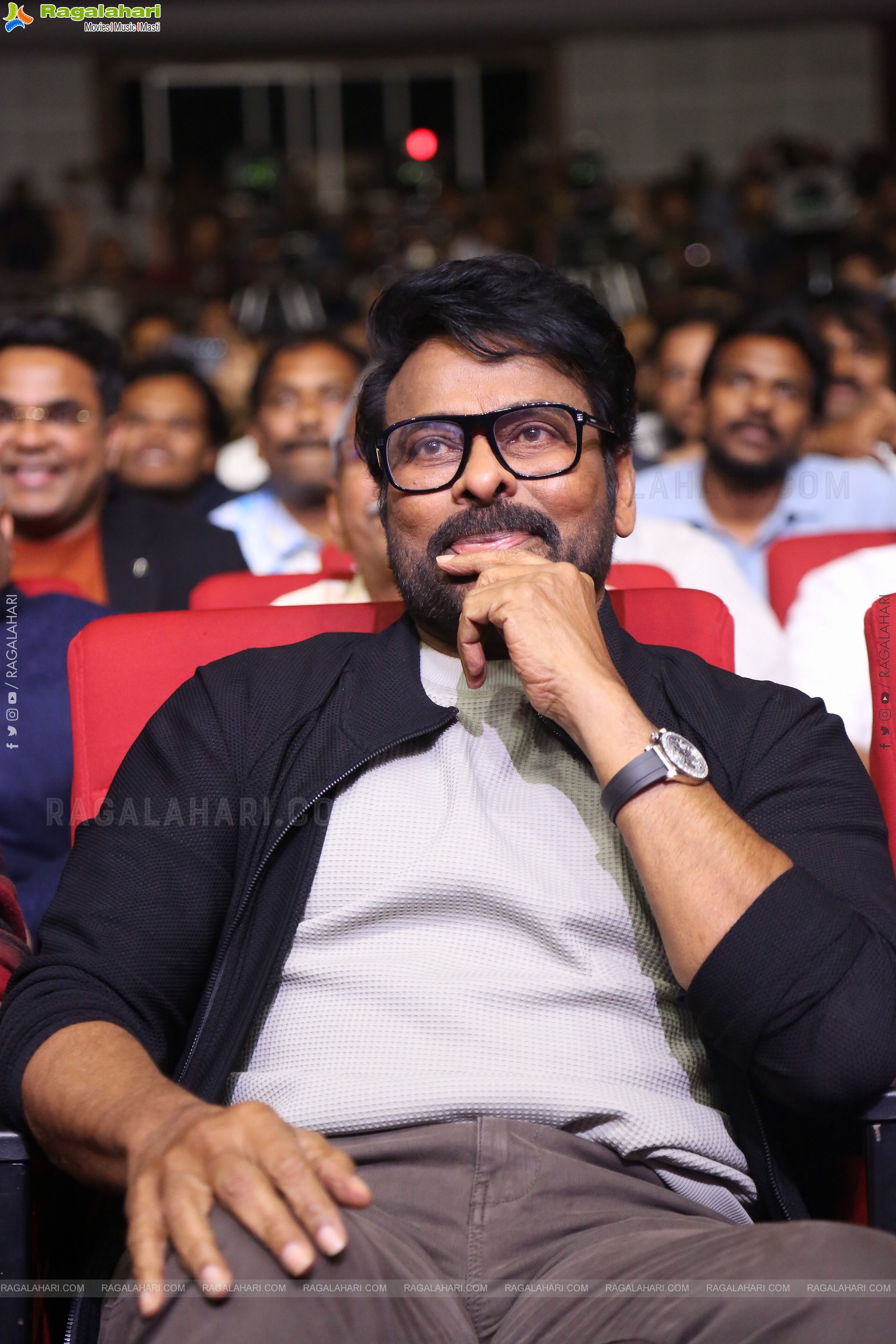 Chiranjeevi at Mana Shankara Vara Prasad Garu Pre Release Event