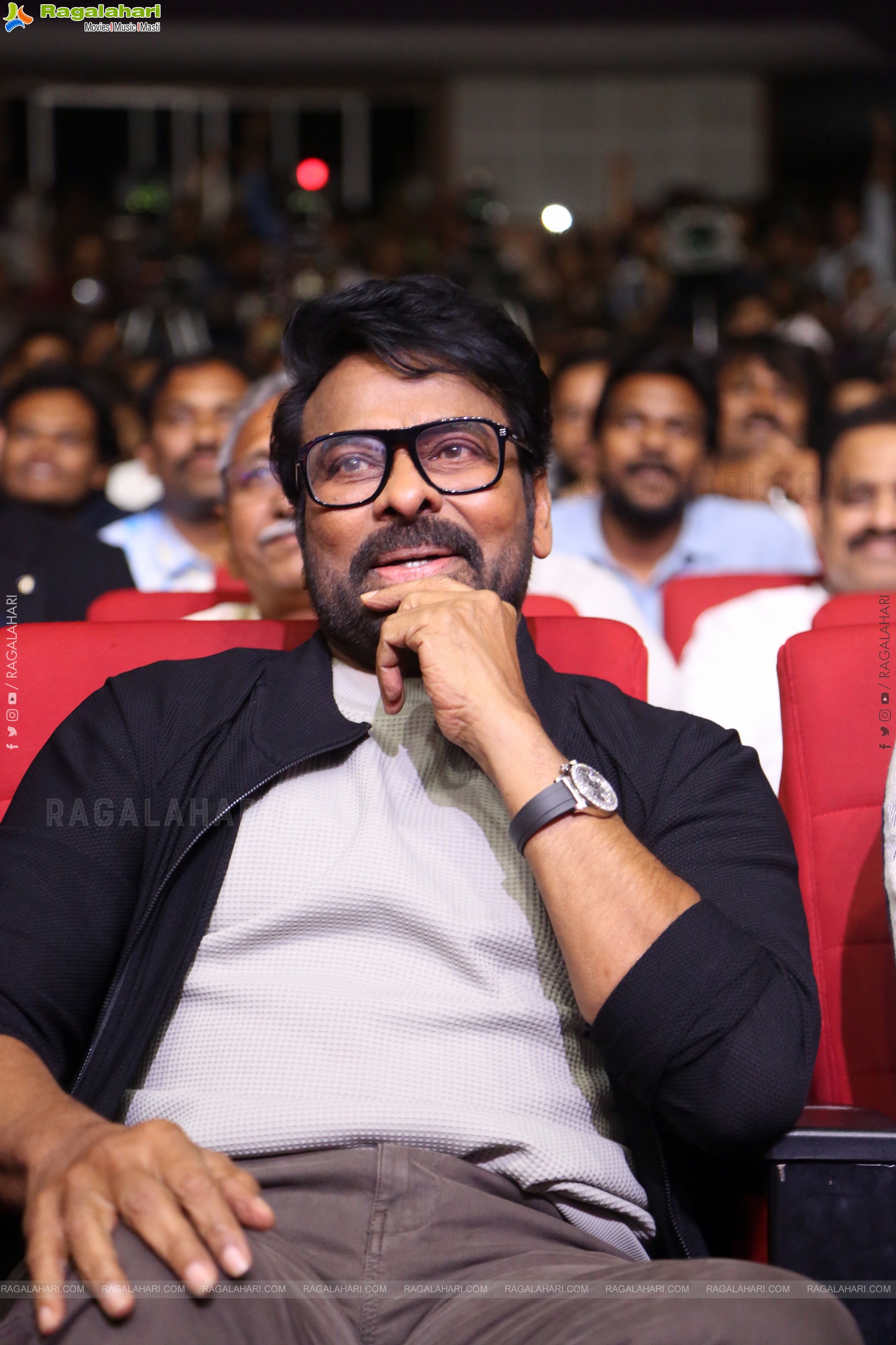 Chiranjeevi at Mana Shankara Vara Prasad Garu Pre Release Event