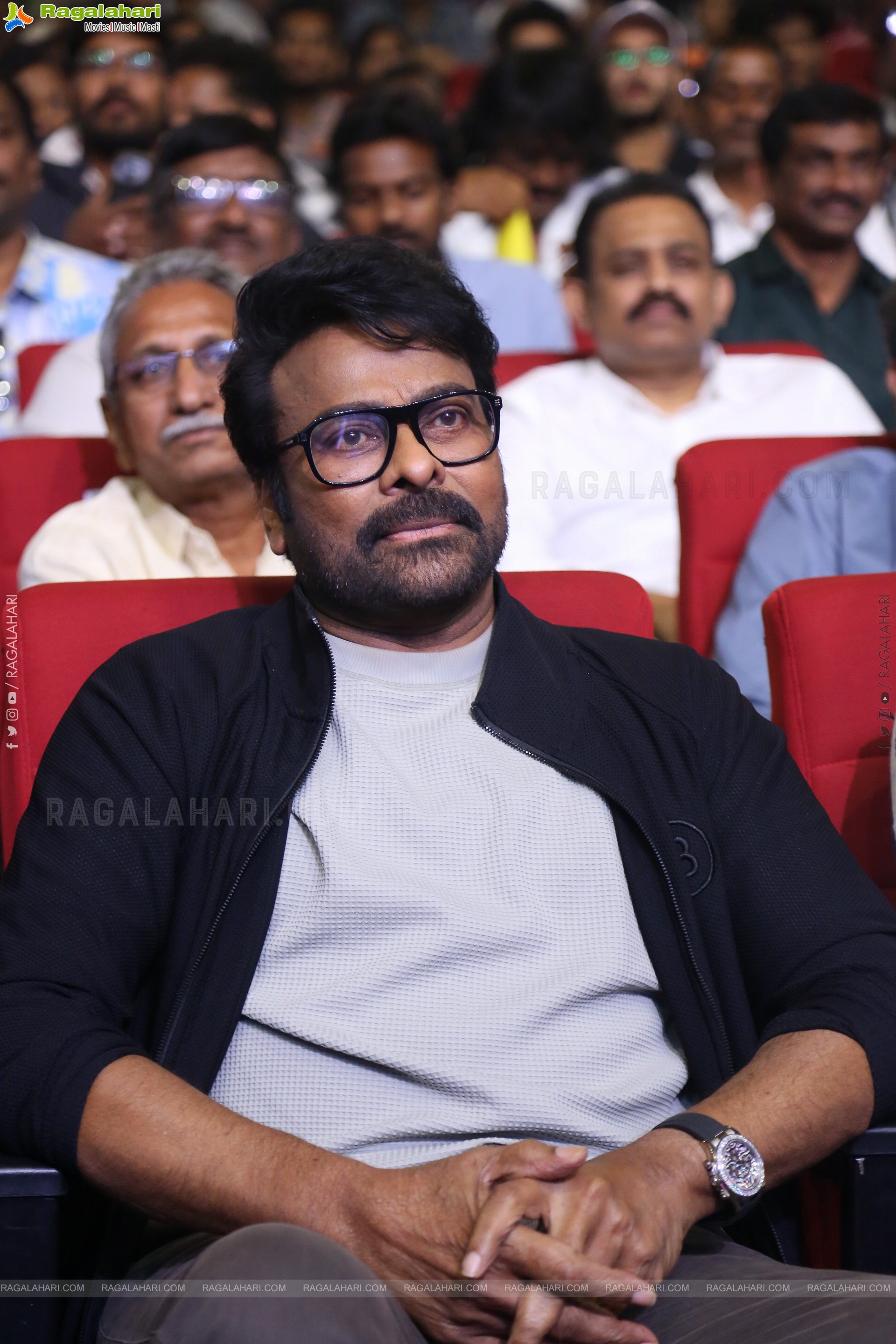 Chiranjeevi at Mana Shankara Vara Prasad Garu Pre Release Event