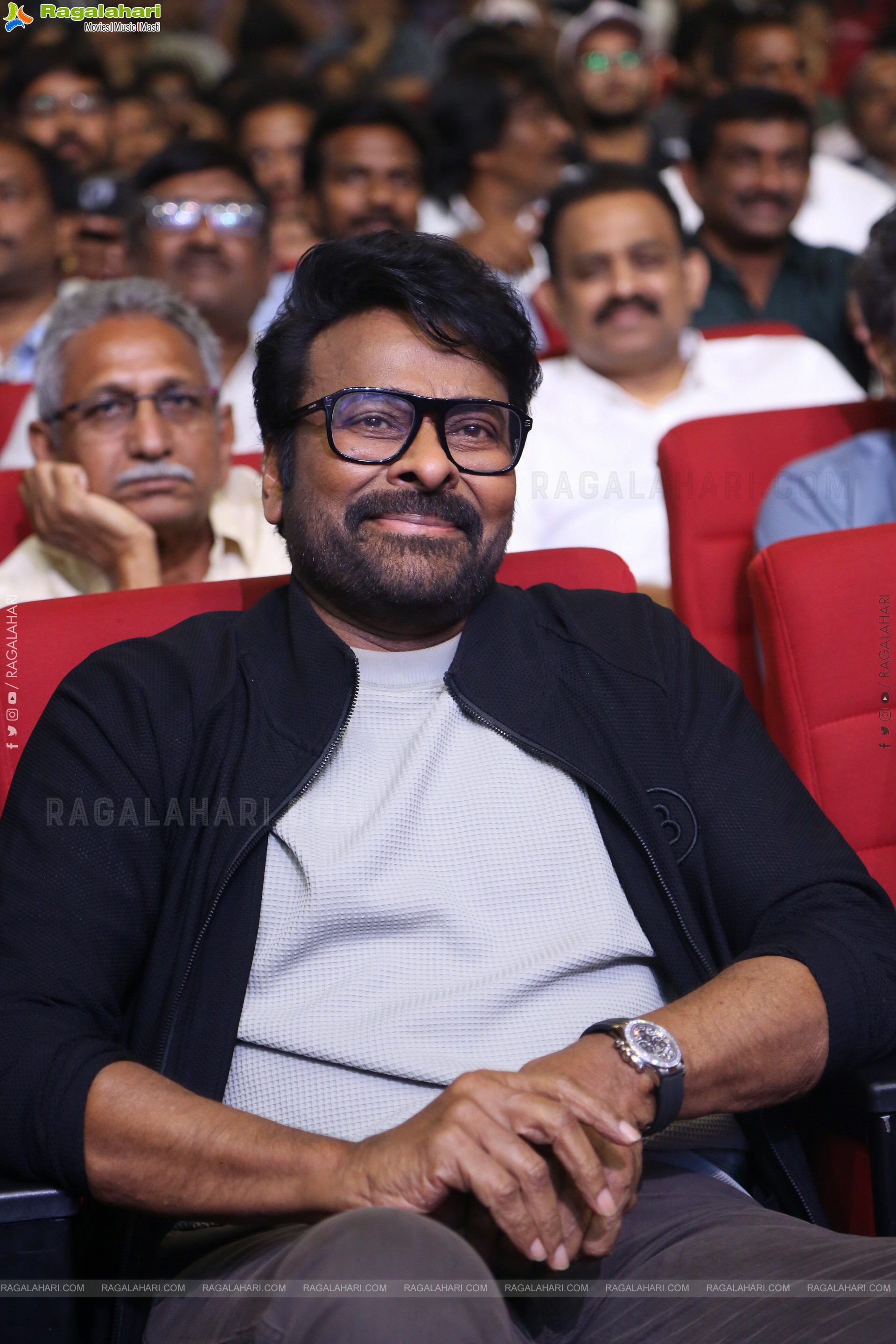 Chiranjeevi at Mana Shankara Vara Prasad Garu Pre Release Event