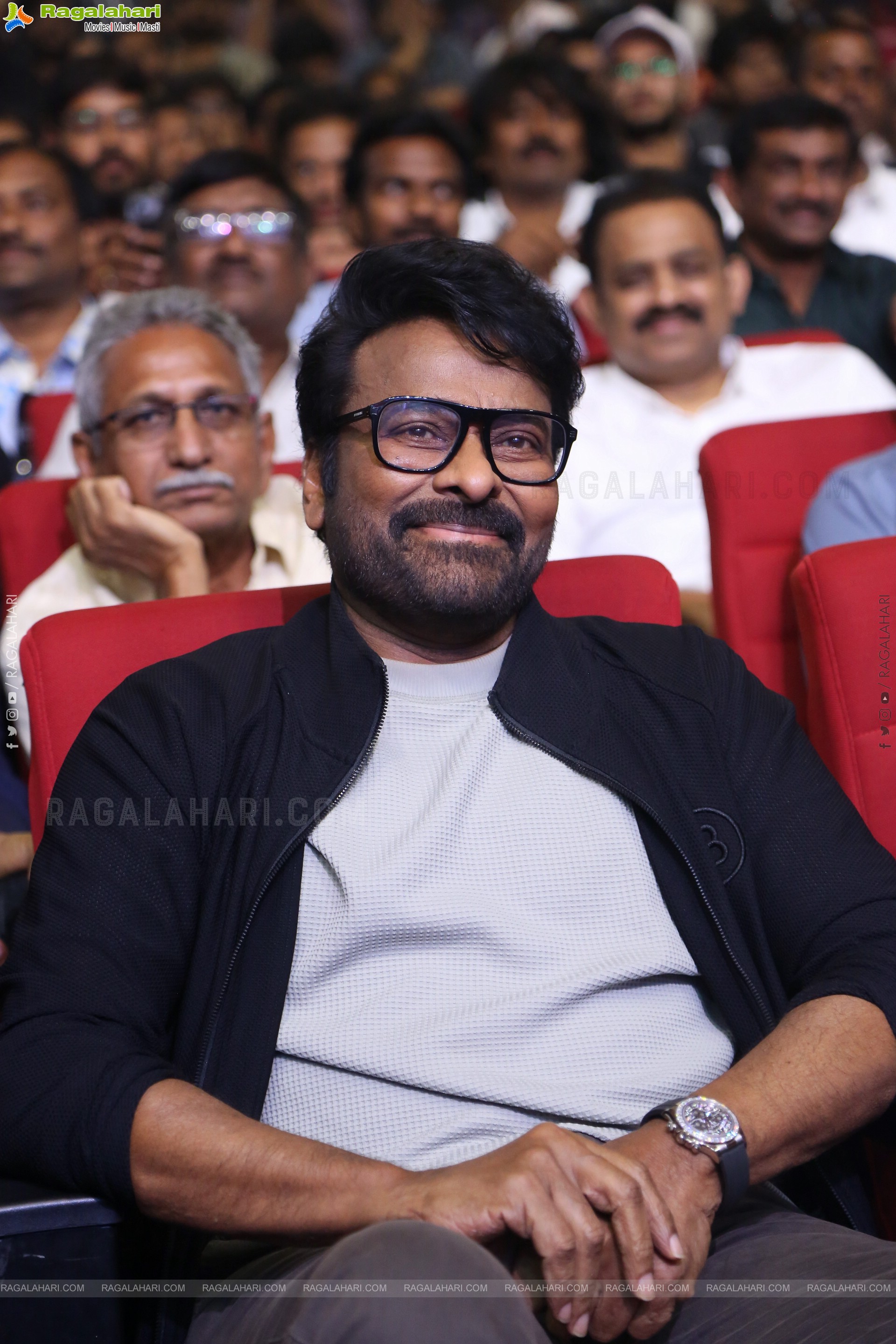 Chiranjeevi at Mana Shankara Vara Prasad Garu Pre Release Event