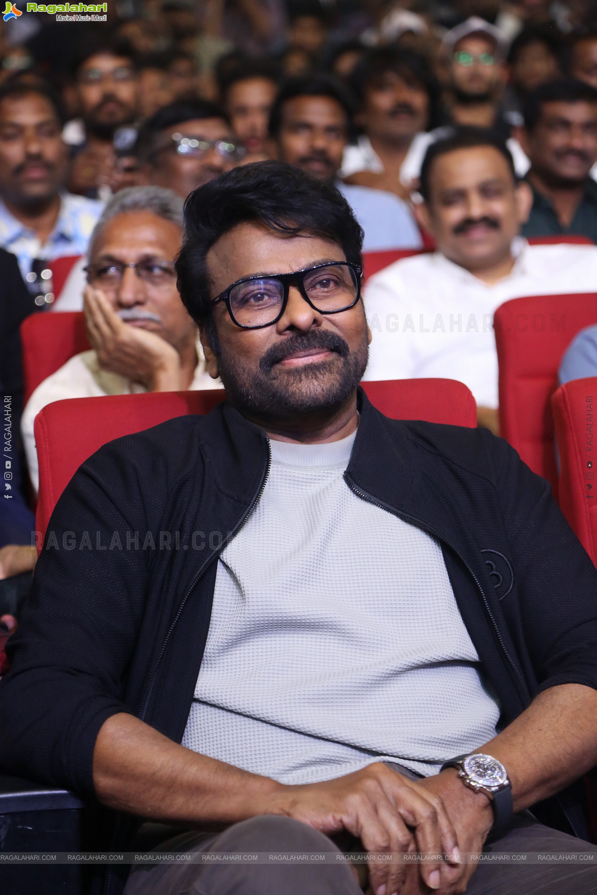 Chiranjeevi at Mana Shankara Vara Prasad Garu Pre Release Event