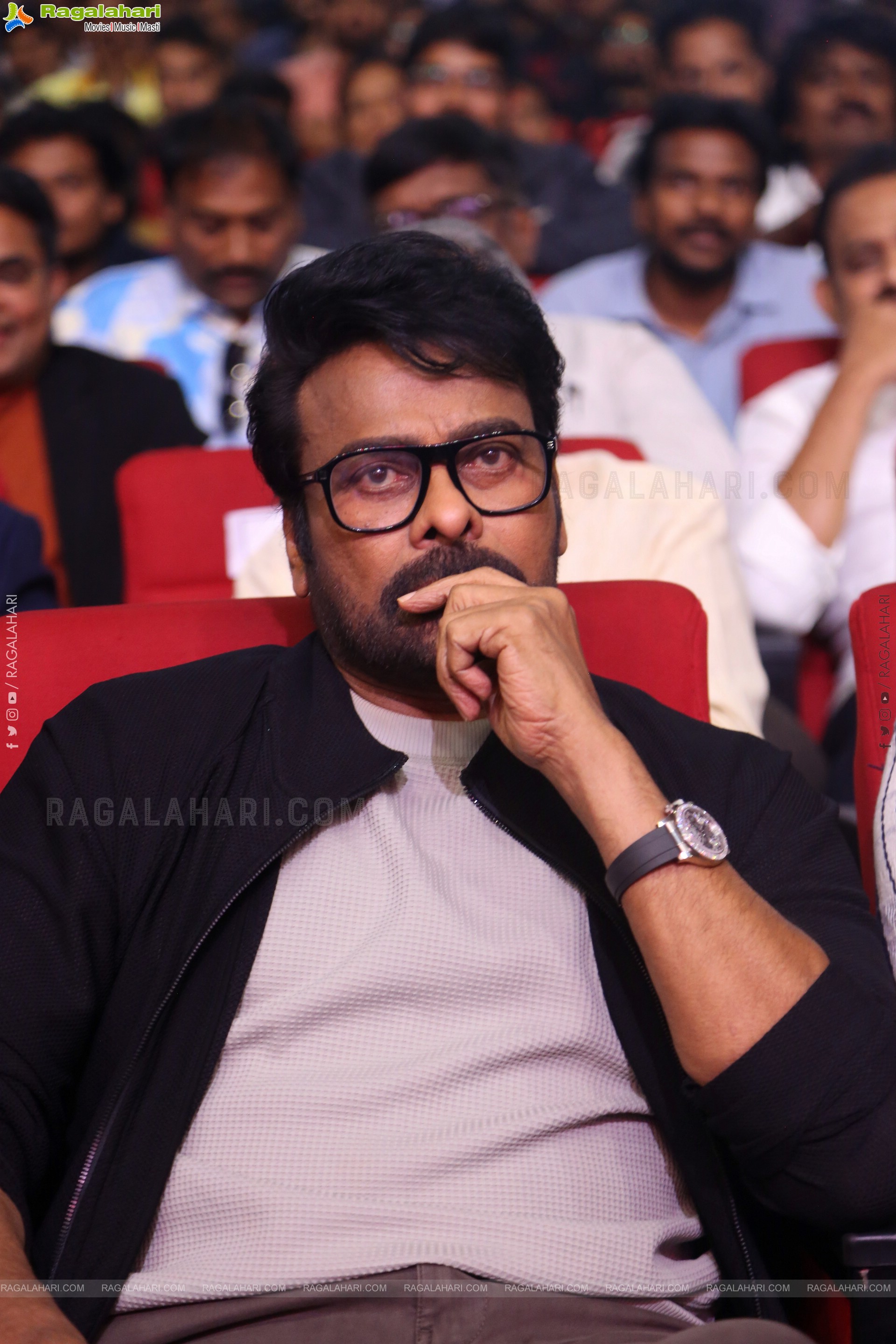 Chiranjeevi at Mana Shankara Vara Prasad Garu Pre Release Event