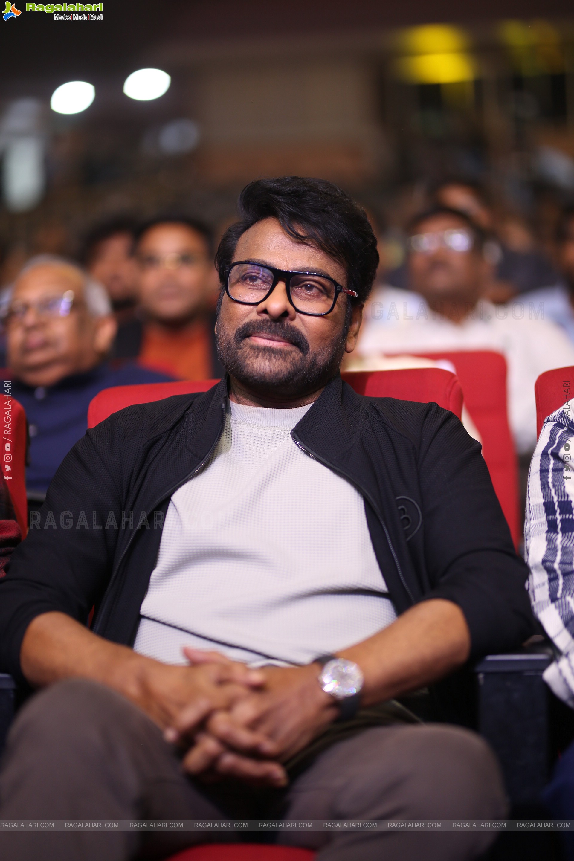 Chiranjeevi at Mana Shankara Vara Prasad Garu Pre Release Event