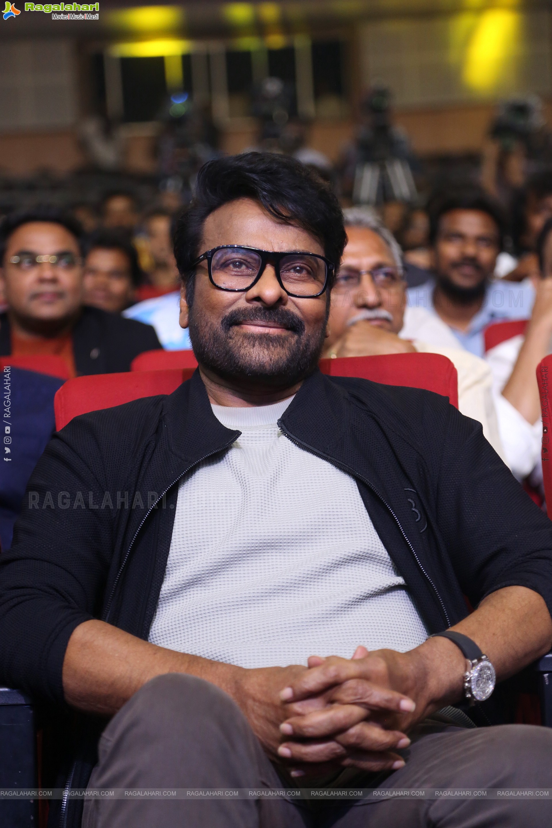 Chiranjeevi at Mana Shankara Vara Prasad Garu Pre Release Event