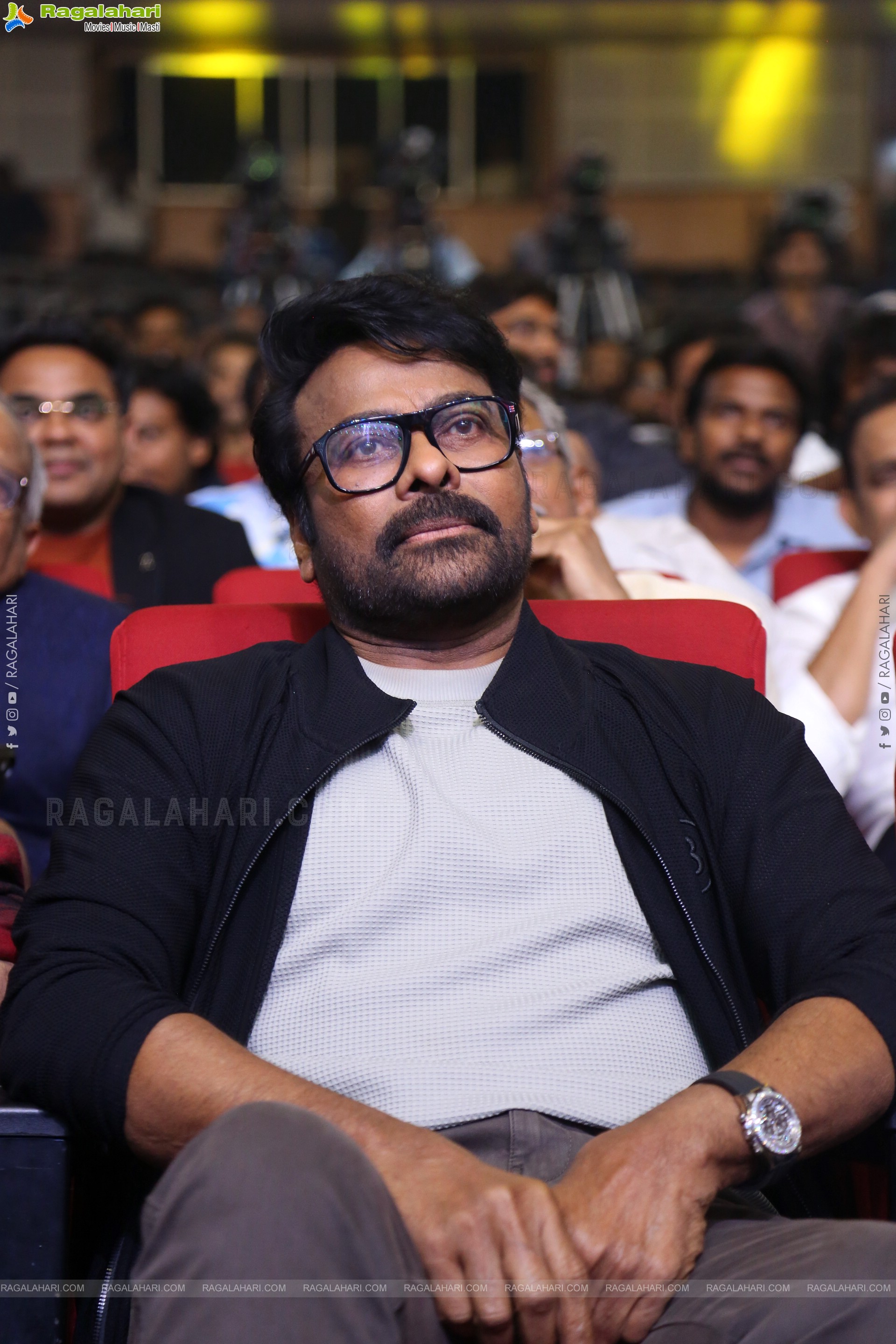 Chiranjeevi at Mana Shankara Vara Prasad Garu Pre Release Event