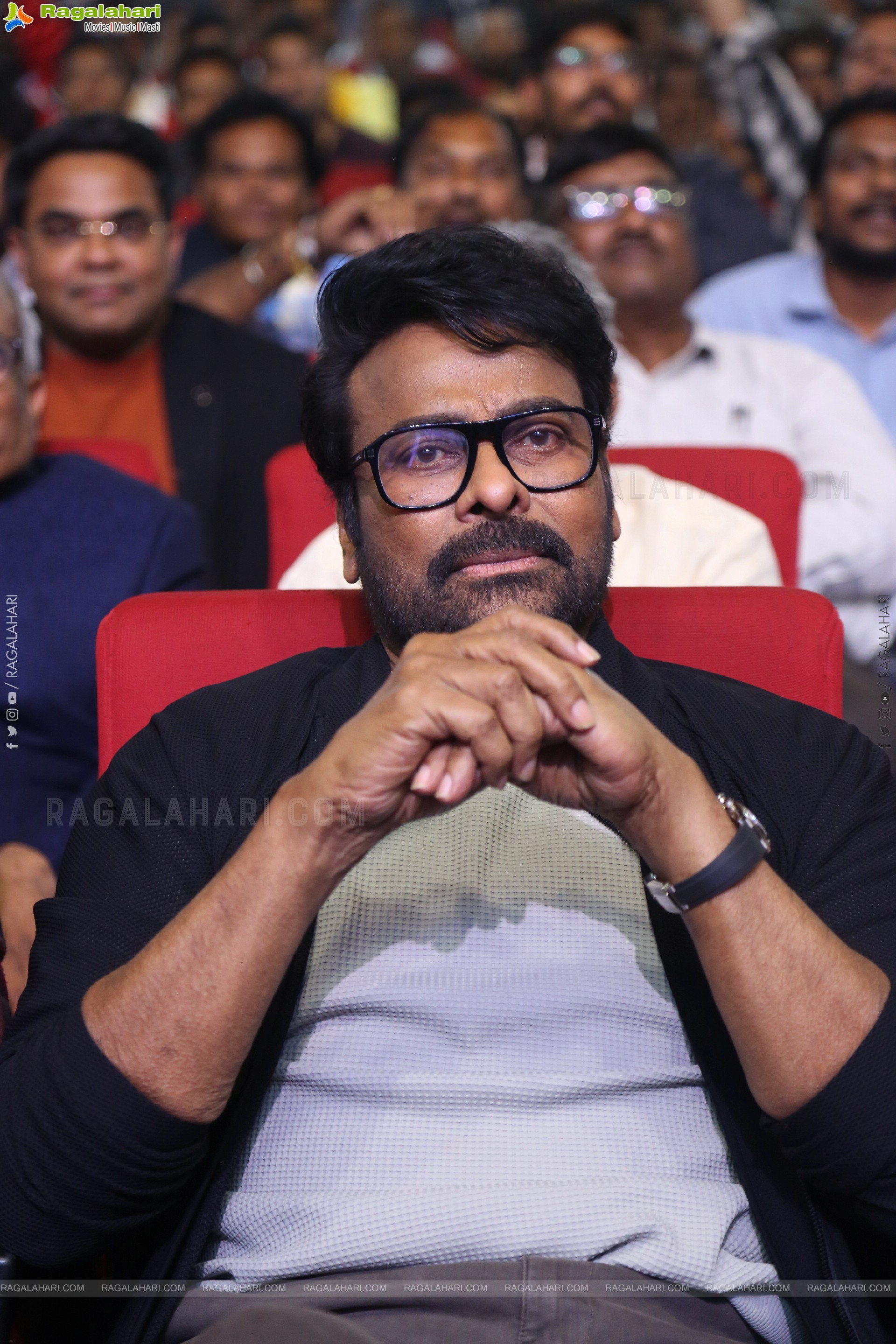 Chiranjeevi at Mana Shankara Vara Prasad Garu Pre Release Event