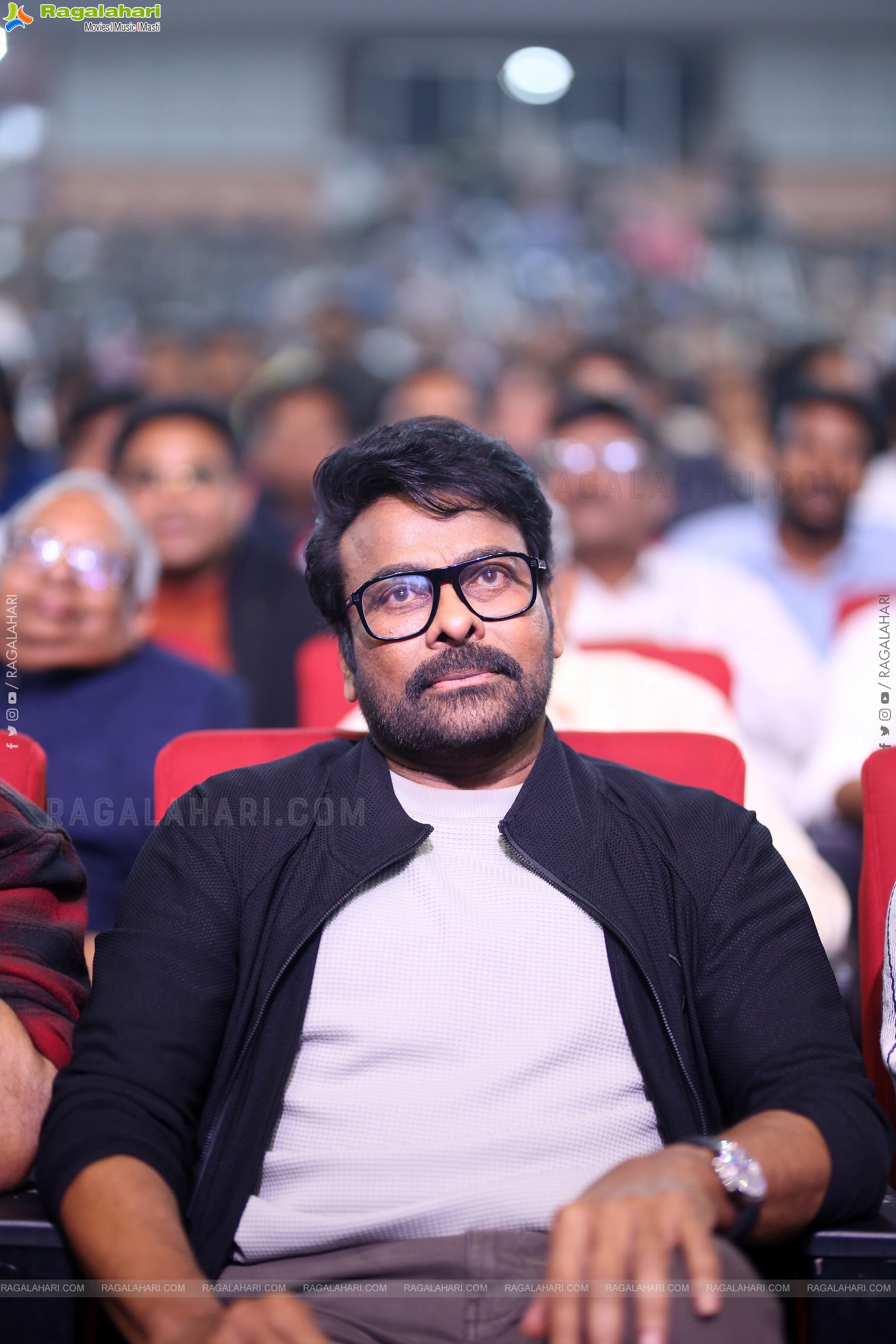 Chiranjeevi at Mana Shankara Vara Prasad Garu Pre Release Event