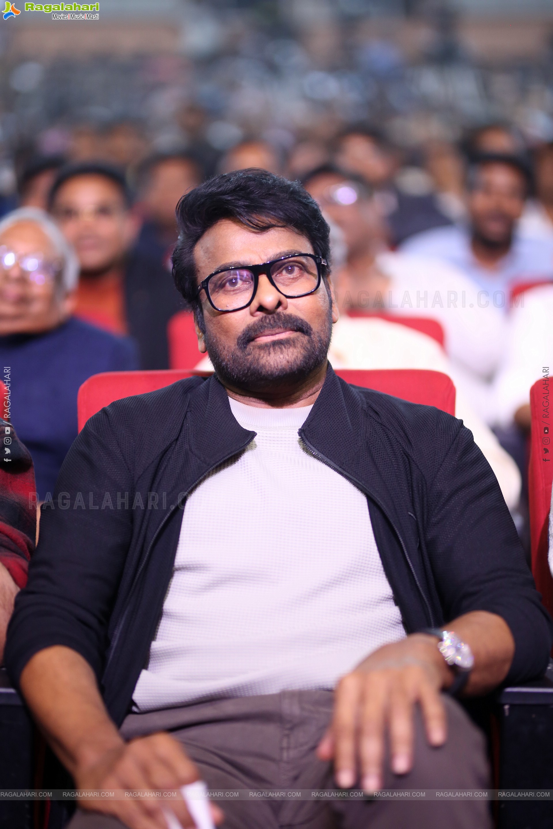 Chiranjeevi at Mana Shankara Vara Prasad Garu Pre Release Event