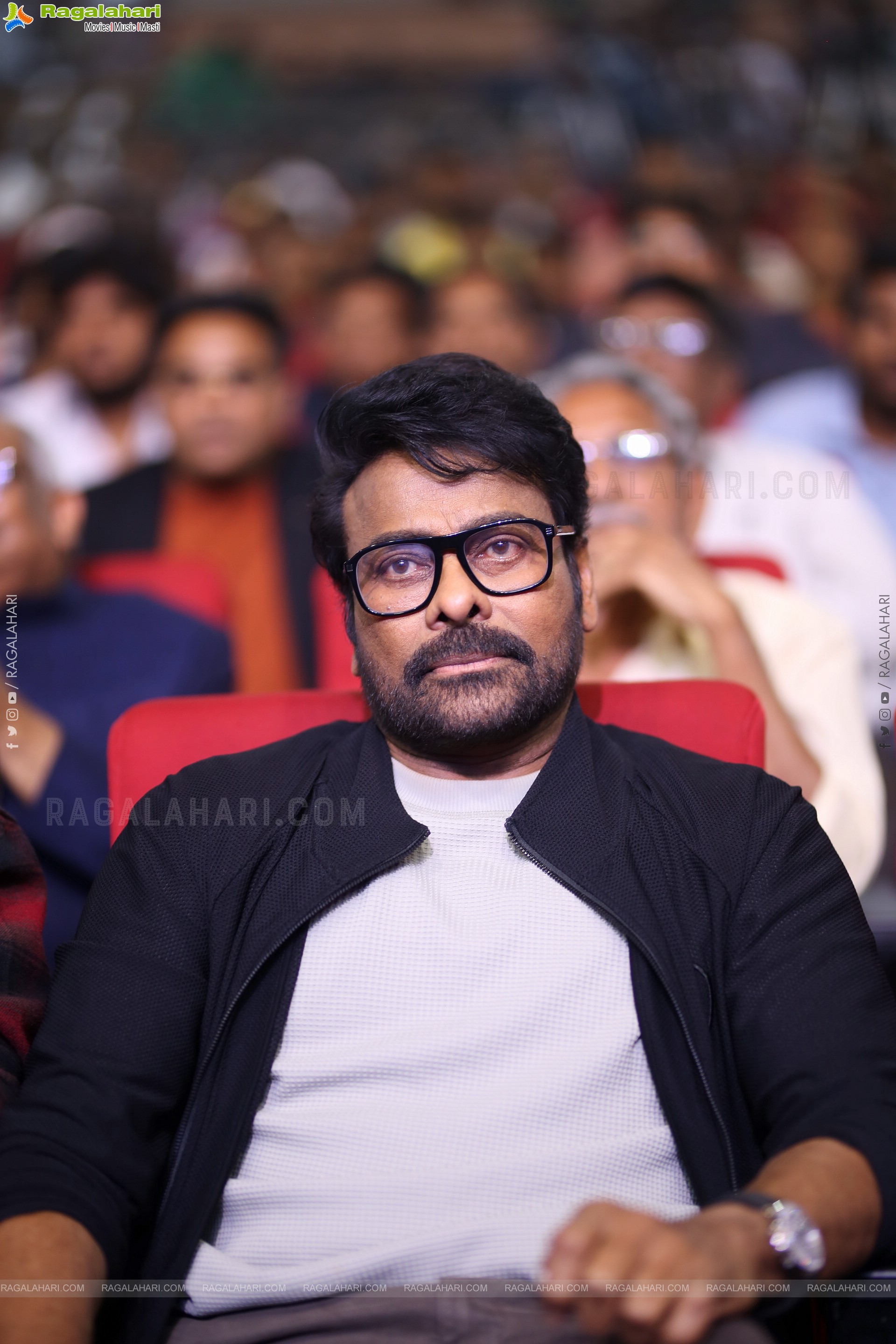 Chiranjeevi at Mana Shankara Vara Prasad Garu Pre Release Event