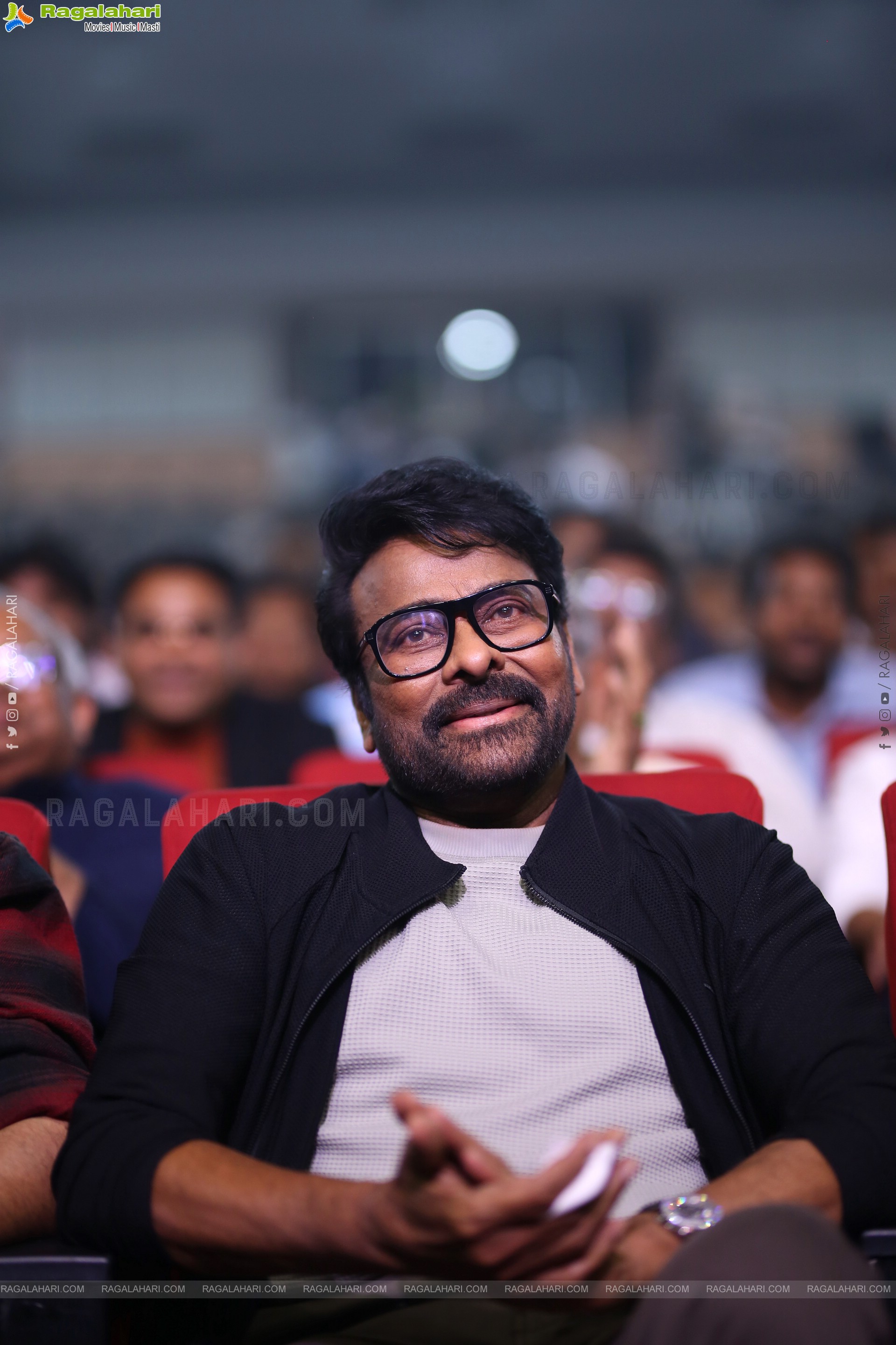 Chiranjeevi at Mana Shankara Vara Prasad Garu Pre Release Event