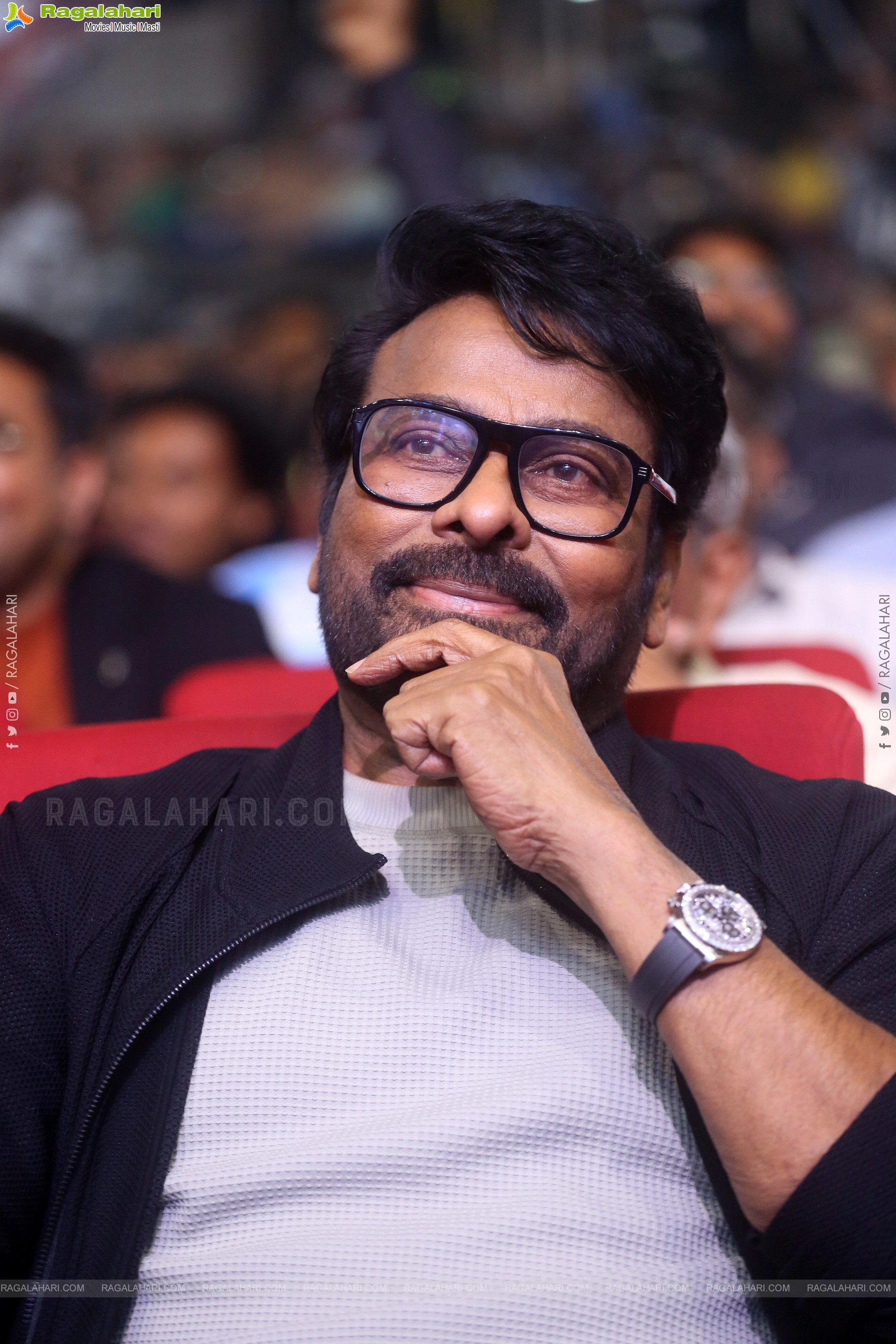 Chiranjeevi at Mana Shankara Vara Prasad Garu Pre Release Event