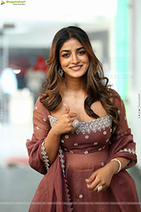 Dimple Hayathi at Bhartha Mahasayulaku Wignyapthi Interview