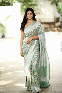 Dimple Hayathi Glam Stills in Saree, HD Gallery