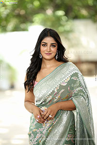 Dimple Hayathi Glam Stills in Saree, HD Gallery