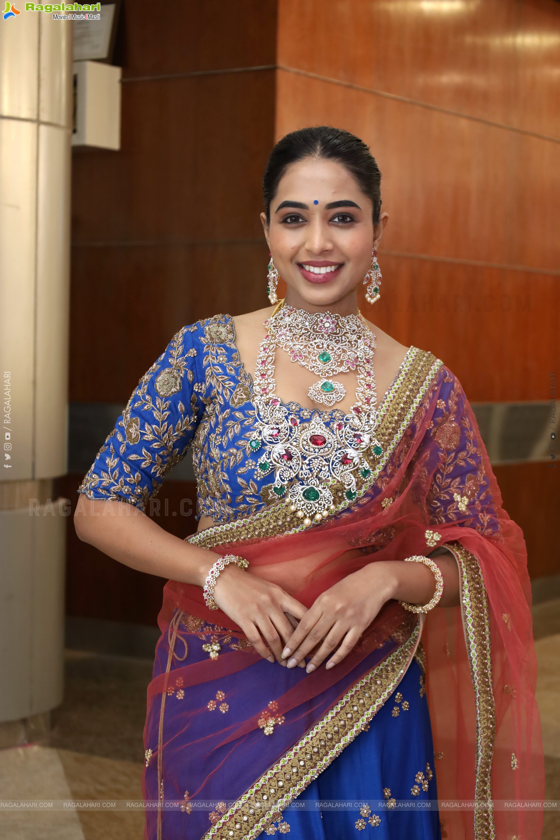 Krithika Poses with Designer Jewellery, HD Gallery