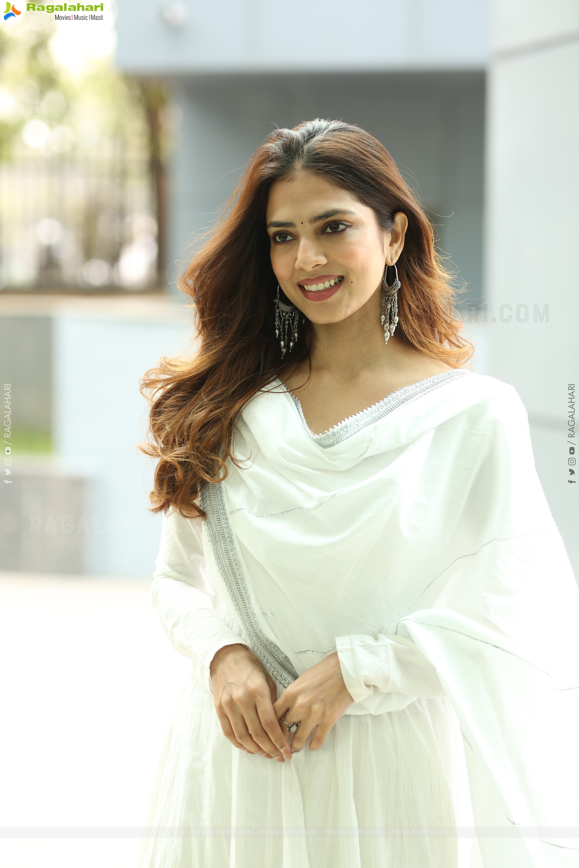 Malavika Mohanan at The Rajasaab Movie Success Meet, HD Gallery