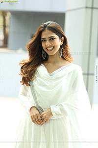 Malavika Mohanan at The Rajasaab Movie Success Meet