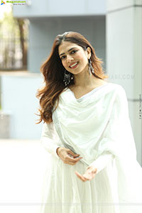 Malavika Mohanan at The Rajasaab Movie Success Meet