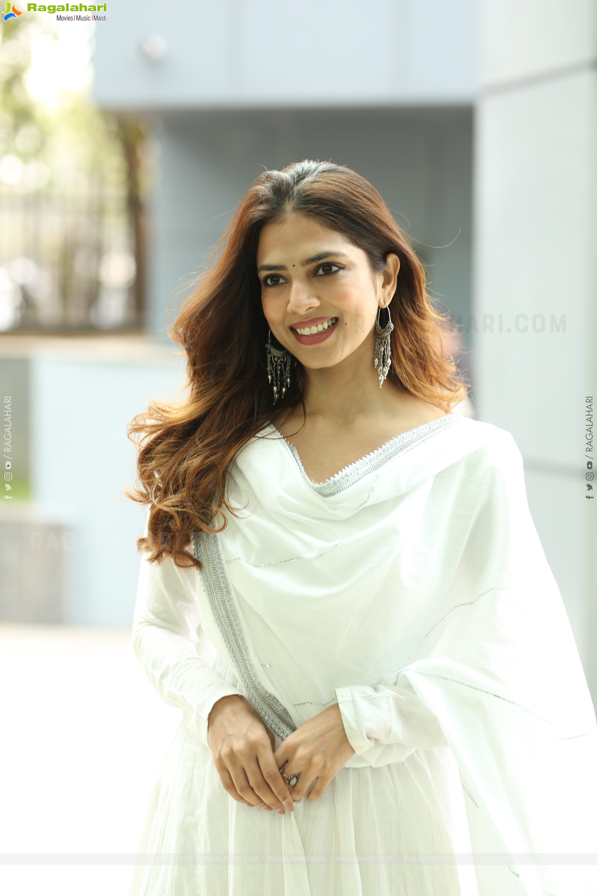 Malavika Mohanan at The Rajasaab Movie Success Meet, HD Gallery