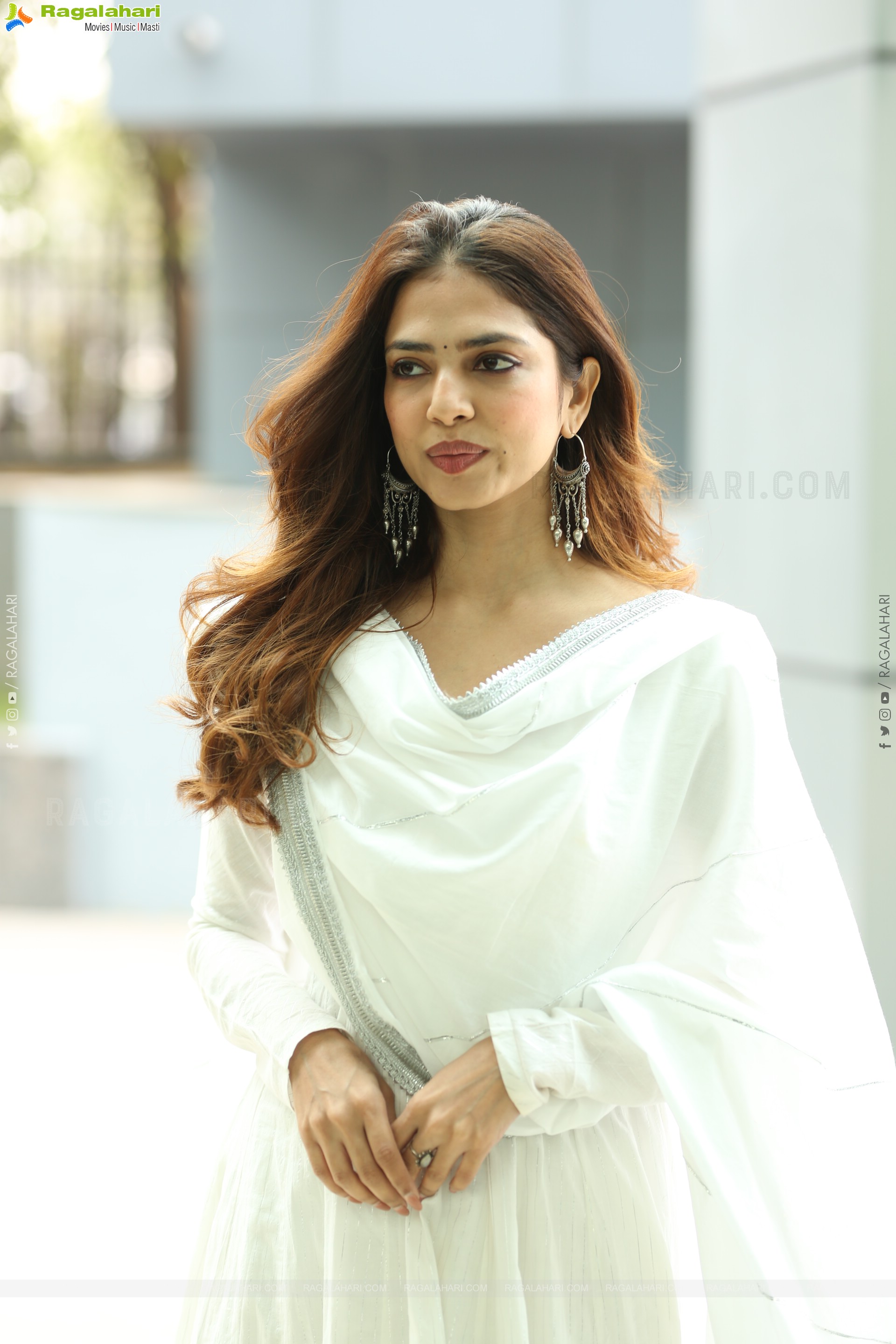 Malavika Mohanan at The Rajasaab Movie Success Meet, HD Gallery