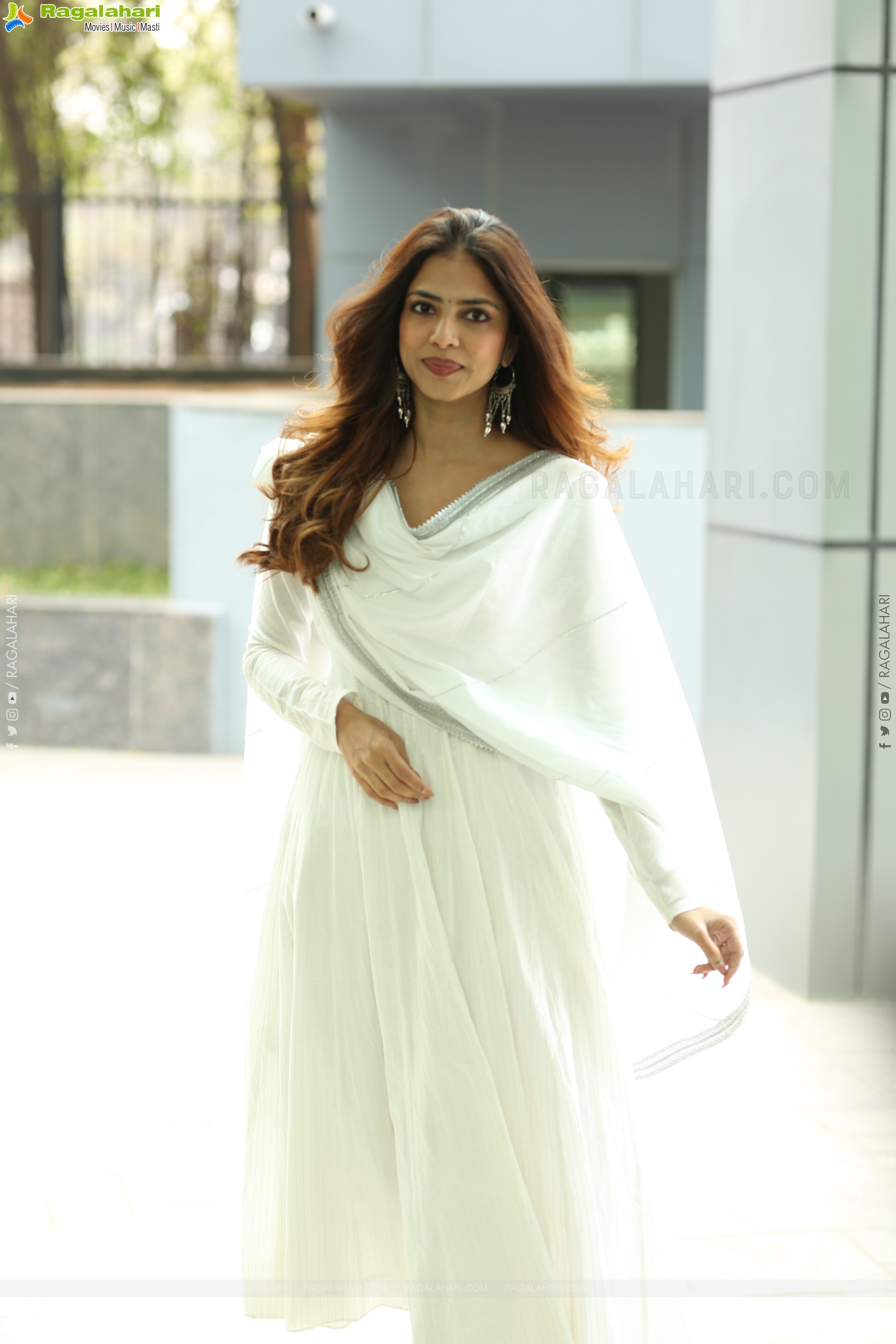 Malavika Mohanan at The Rajasaab Movie Success Meet, HD Gallery