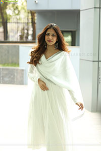 Malavika Mohanan at The Rajasaab Movie Success Meet