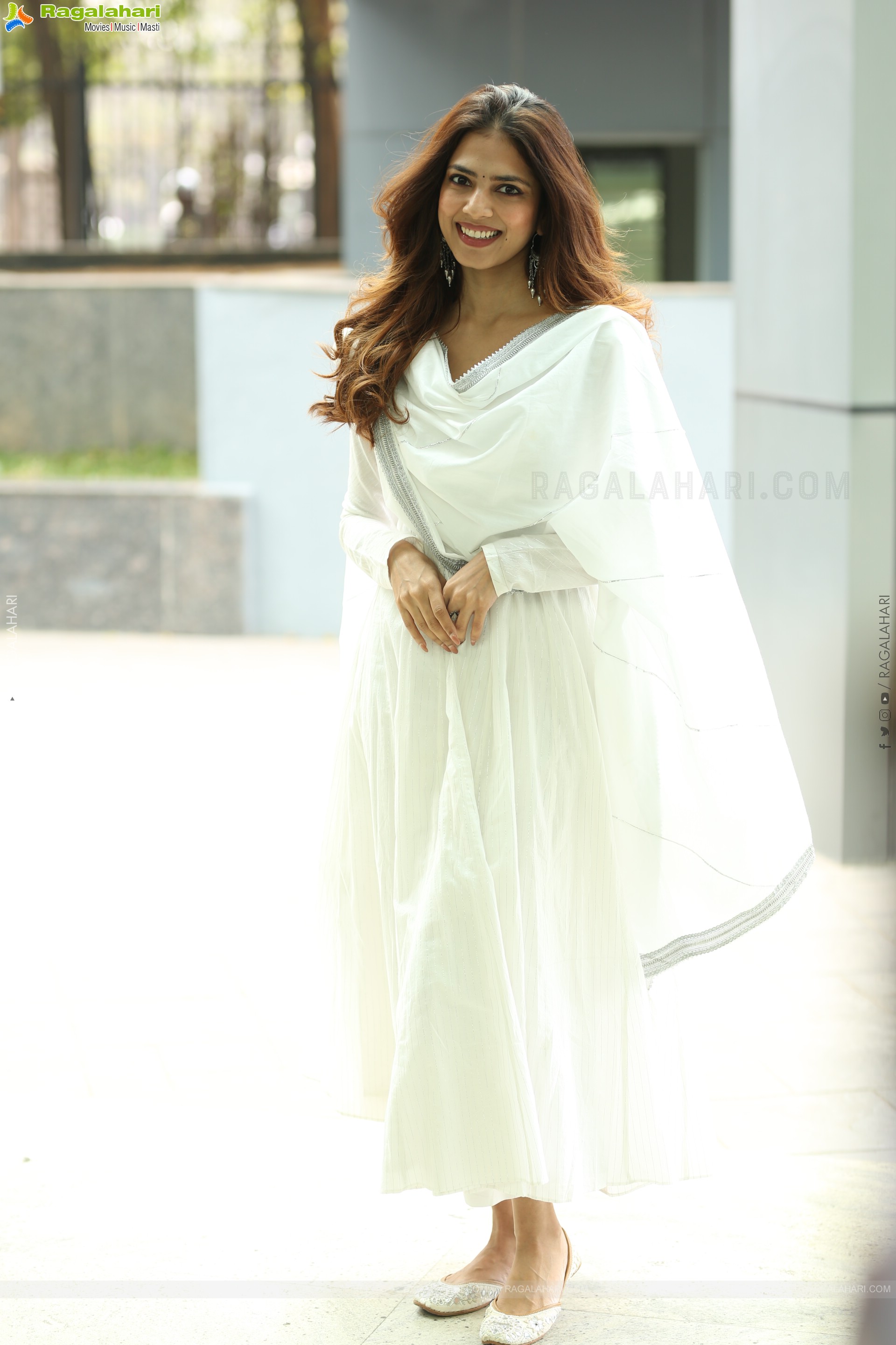 Malavika Mohanan at The Rajasaab Movie Success Meet, HD Gallery