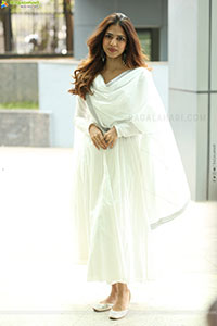 Malavika Mohanan at The Rajasaab Movie Success Meet