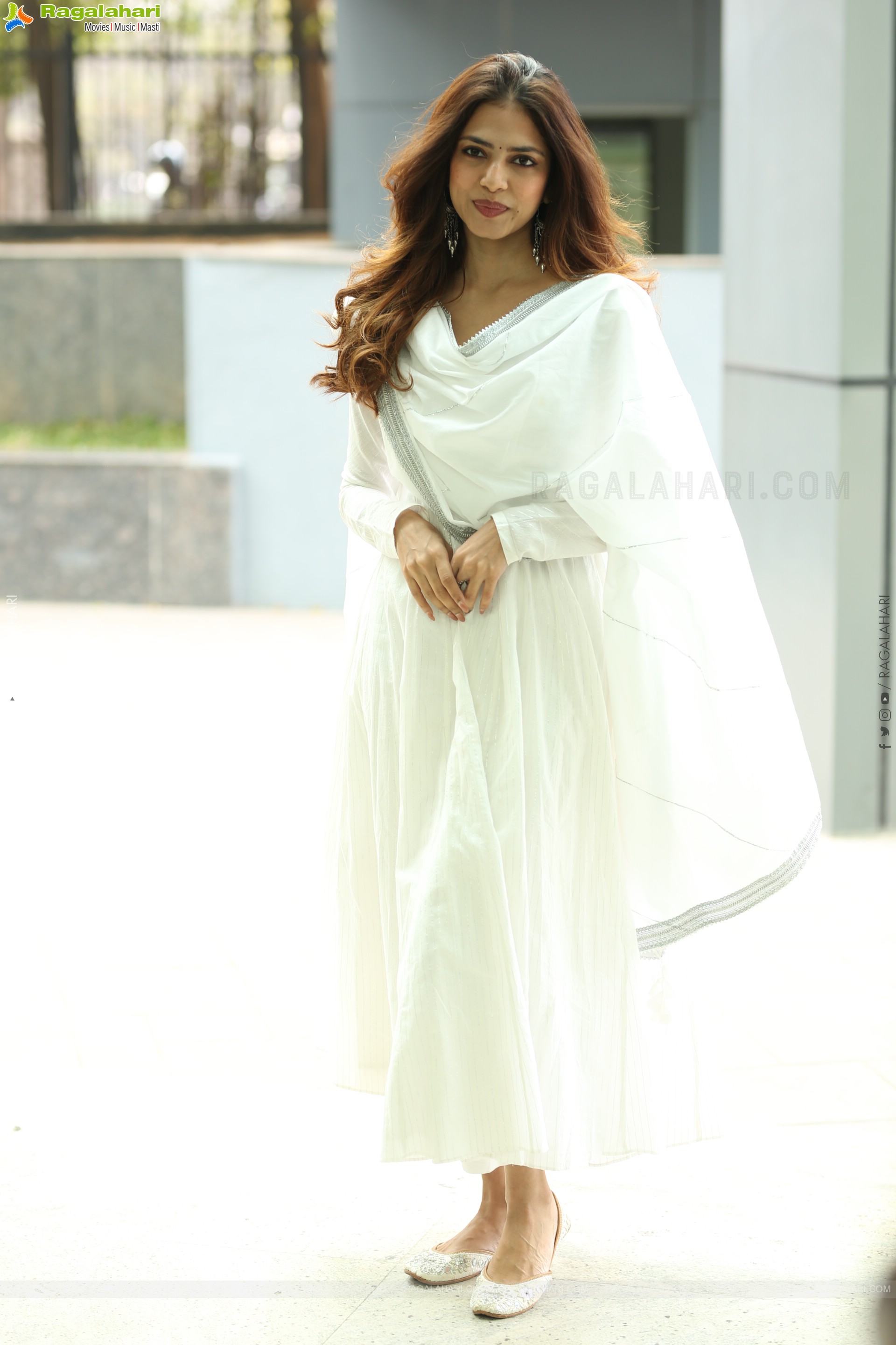 Malavika Mohanan at The Rajasaab Movie Success Meet, HD Gallery