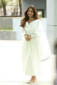 Malavika Mohanan at The Rajasaab Movie Success Meet