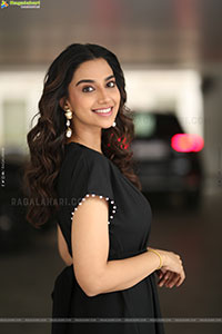 Meenakshi Chaudhary at Anaganaga Oka Raju Interview