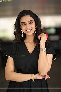 Meenakshi Chaudhary at Anaganaga Oka Raju Interview