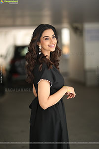 Meenakshi Chaudhary at Anaganaga Oka Raju Interview