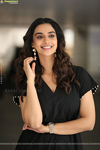 Meenakshi Chaudhary at Anaganaga Oka Raju Interview