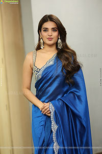 Nidhhi Agerwal at The Rajasaab Movie Success Meet