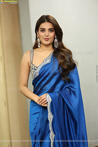 Nidhhi Agerwal at The Rajasaab Movie Success Meet