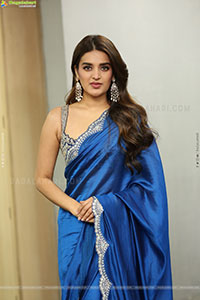 Nidhhi Agerwal at The Rajasaab Movie Success Meet