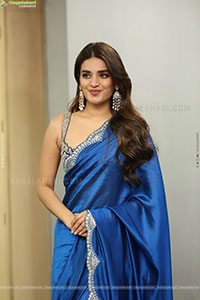 Nidhhi Agerwal at The Rajasaab Movie Success Meet