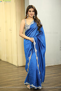 Nidhhi Agerwal at The Rajasaab Movie Success Meet